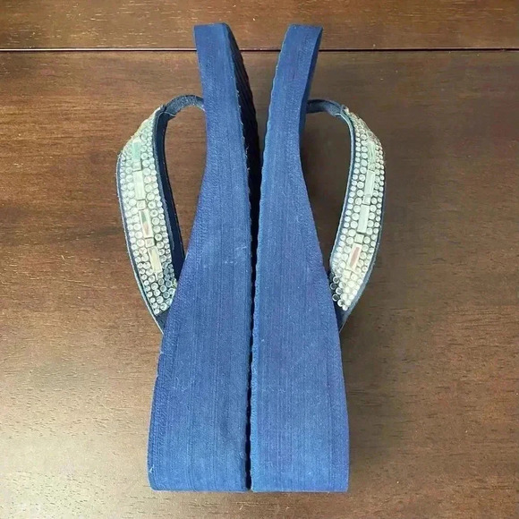 Yellow Box Platform Wedge Sandals - Picture 7 of 10